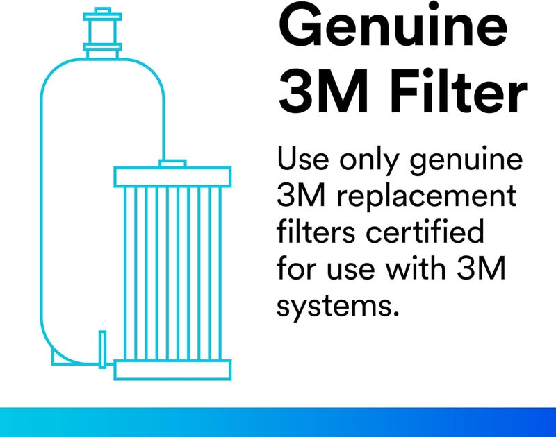 Aqua pure 3M Whole House Replacement Water Filter AP810, For AP801, AP801-C, AP801T and AP801B Water Filtration Systems,White - Image 2